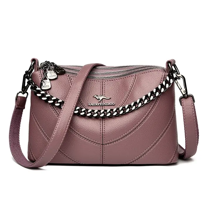 Haute qualité en cuir femmes Sac fourre-tout de luxe en peau de vache souple dames épaule sacs à bandoulière 2025 mode femme Sac de messager