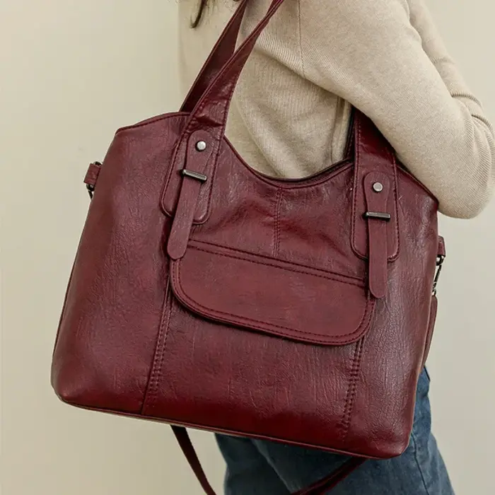 Sacs à main de luxe en cuir souple pour femmes