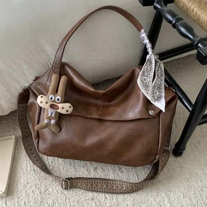Sac bandoulière en cuir tendance pour femme