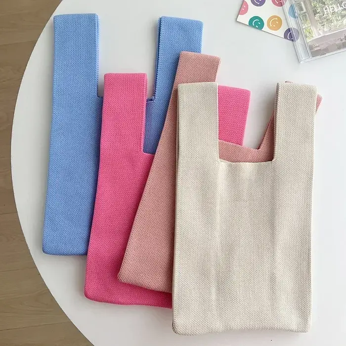 Sac à main tricoté à la main pour femmes