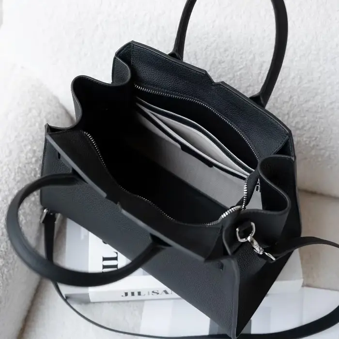 Grand sac à main en cuir de vachette pour femme