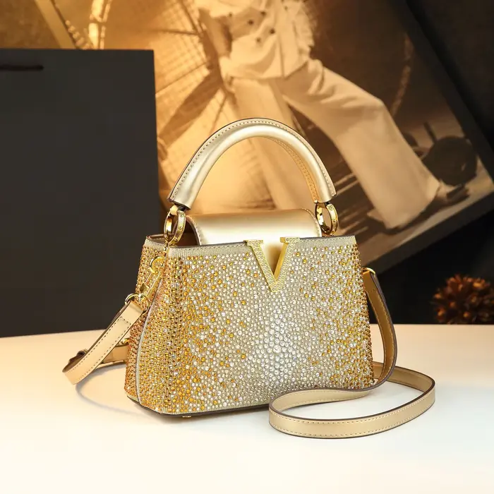 Sacs à main de luxe en diamant pour femmes
