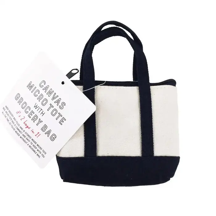 Mini fourre-tout en toile mignon