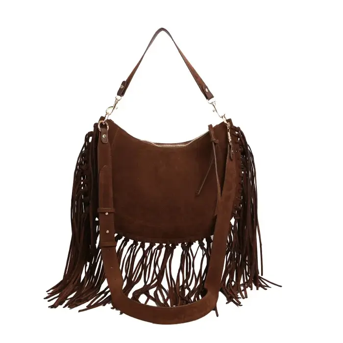 Sac à pompon à la mode d'hiver