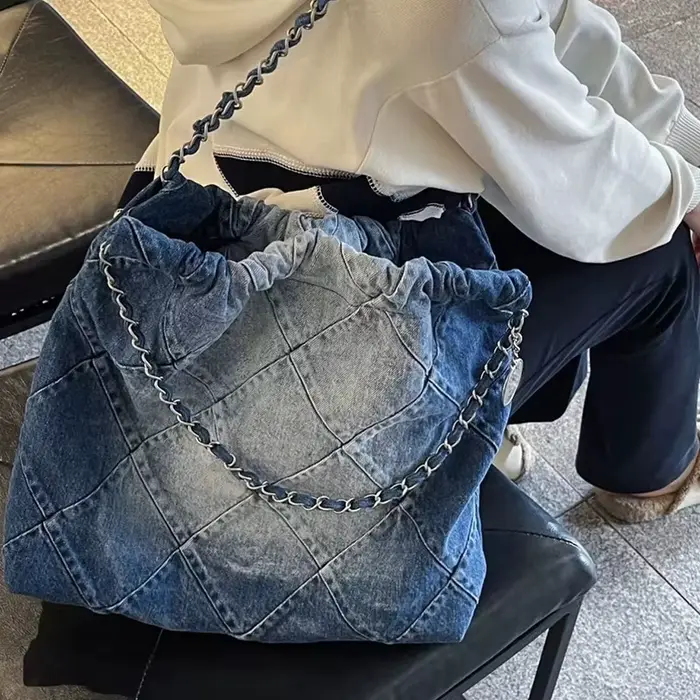 Sac fourre-tout en jean offre spéciale de la saison nouveau sac à main pour femme sac à bandoulière