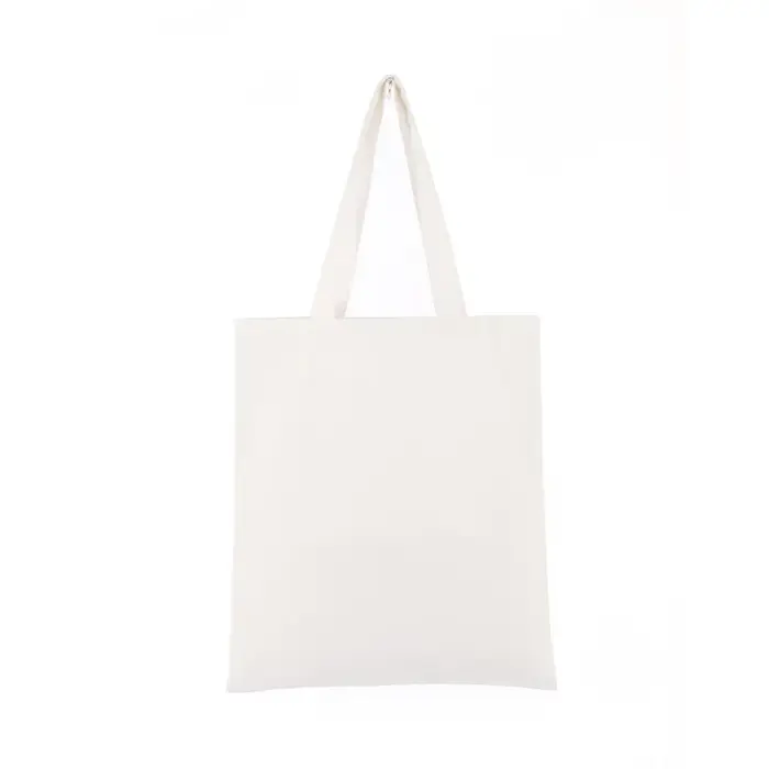 Créez votre propre design avec ce sac cadeau blanc réutilisable, parfait pour les fêtes, les vacance