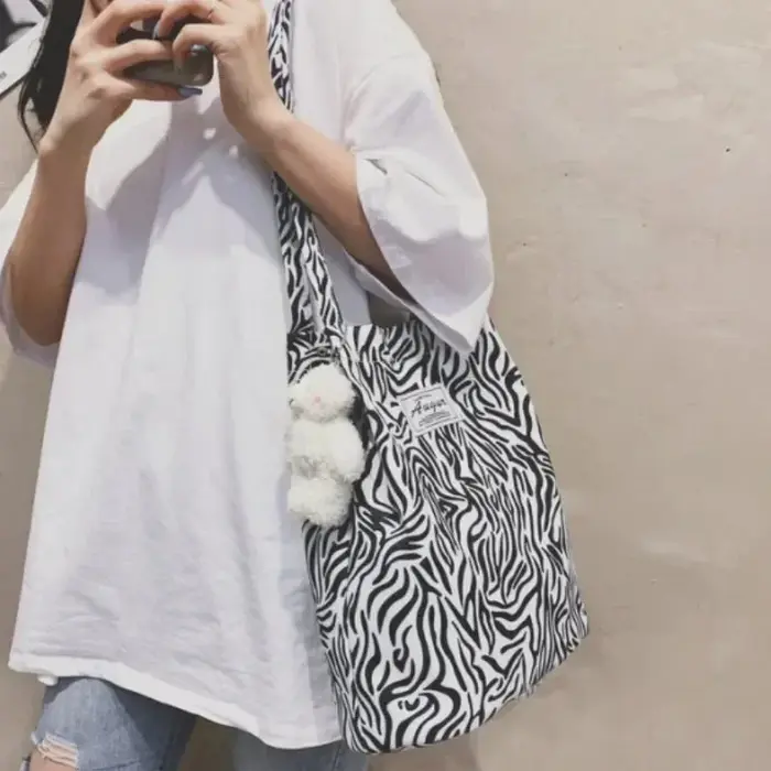 Grand sac fourre-tout coréen Chic et décontracté