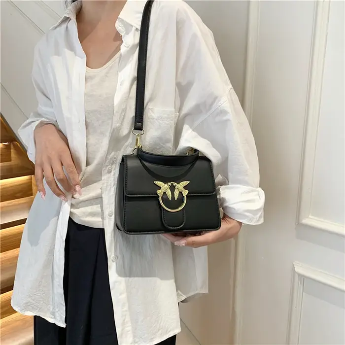 Sac à langer de luxe minimaliste chic