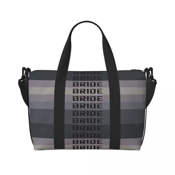 Sac de voyage de plage en matériau personnalisé pour mariée Jdm, fourre-tout de grande capacité pour