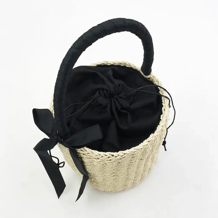 Sac à main en paille fait à la main pour femmes