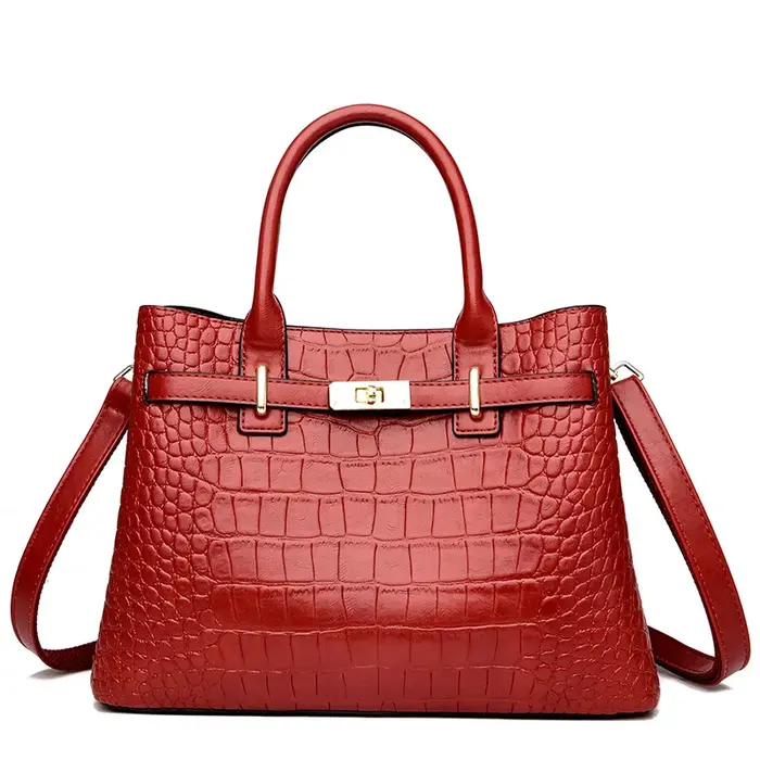 Sac à bandoulière à motif de pierre pour femmes
