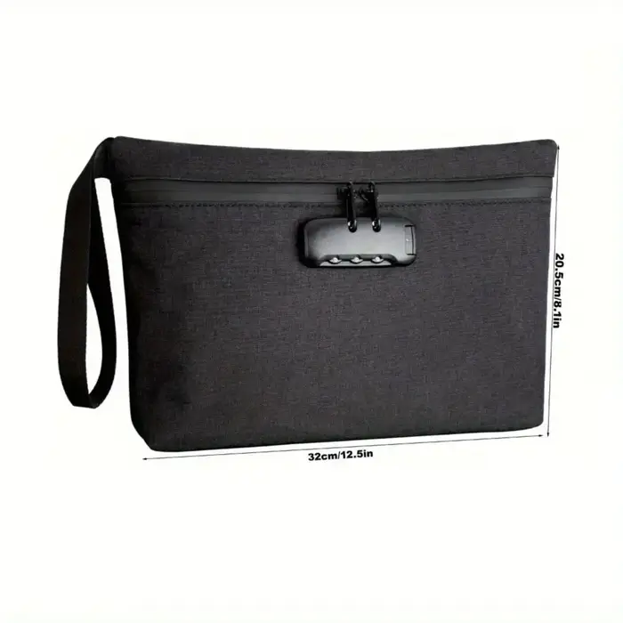 Pochette anti-odeur avec sac de rangement combiné et facile pour les voyages et les utilisations à l