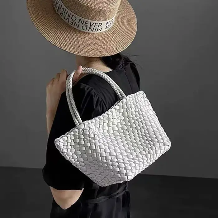 Sac Panier à Légumes pour Femmes - Nouveau Modèle 2026 - Sac à Main Délicat en Forme de Dés