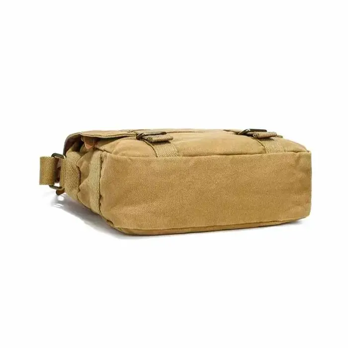 Sac à bandoulière en toile rétro européen et américain