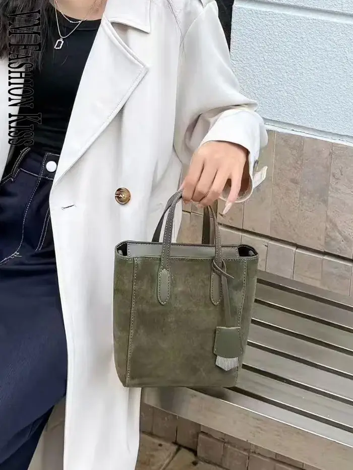 Sacs à main en daim élégants et polyvalents pour femmes
