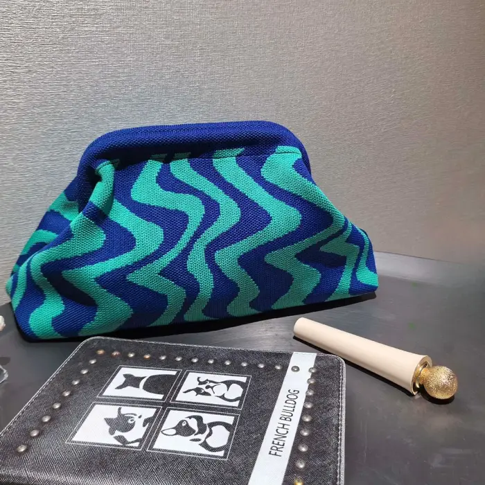 2025 NOUVEAU dames plage sac à bandoulière Vintage lettre Crochet tricoté fourre-tout