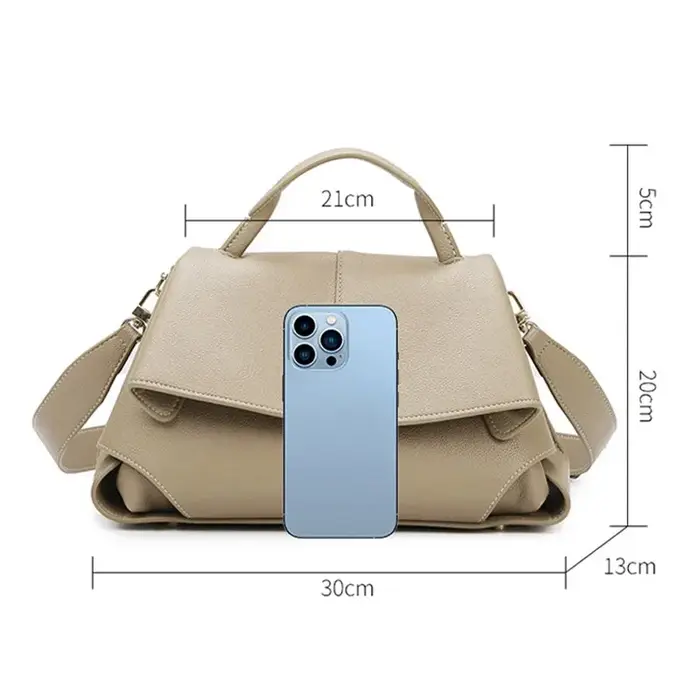 Sac trapézoïdal de luxe pour femme