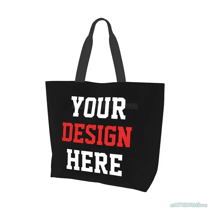 Sac fourre-tout personnalisé de grande capacité pour femmes