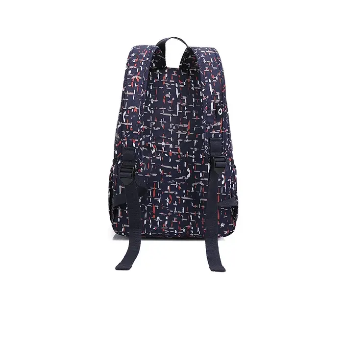 TEGAOTE noir bleu violet Nylon fleur motif mode décontracté A4 fille garçon femmes hommes école sac à dos léger sac de voyage M1318