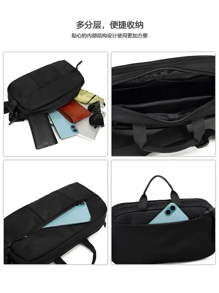 Sac à bandoulière noir