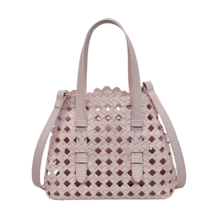 Sac cabas chic style français ajouré pour femme