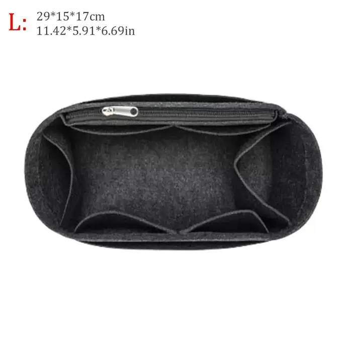 Sac à Main en Feutre de Haute Qualité, Support d'Organisation, Doublure de Rangement Portable, Organ