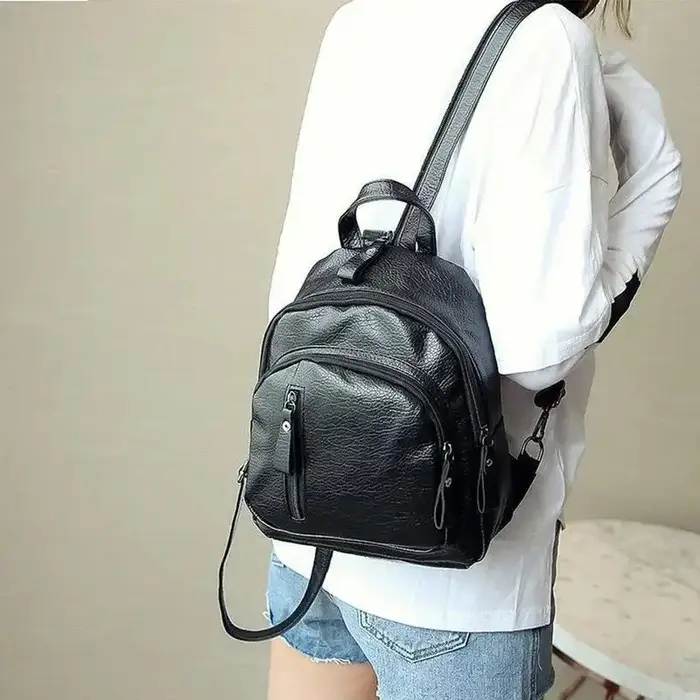 Sac à dos de couleur unie