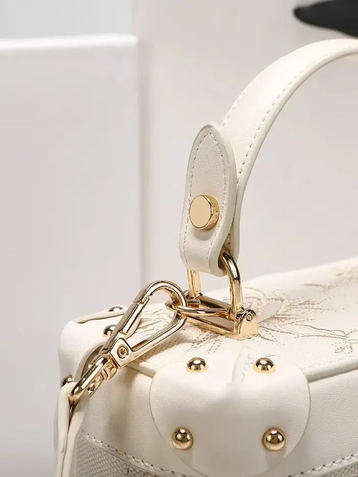 Show 2025 Sac à main élégant avec relief floral Ldeal pour les soirées des femmes également un sac à