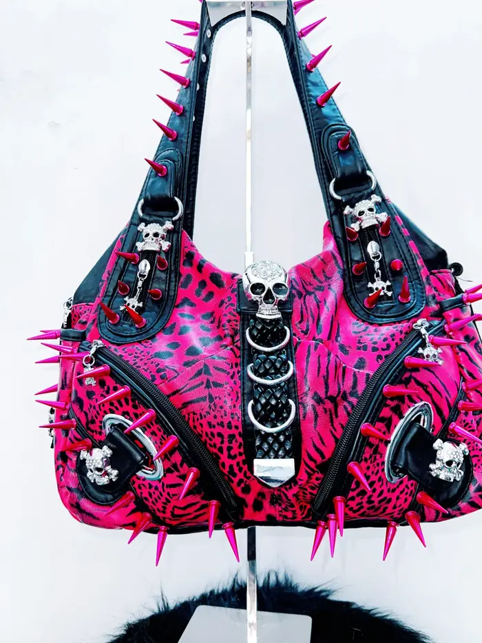 Sac imprimé léopard, sac Lolita