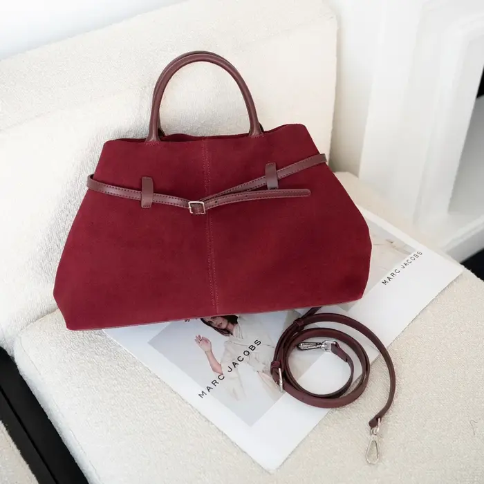 Sac à Main Chamois en Peau de Vache pour Femme
