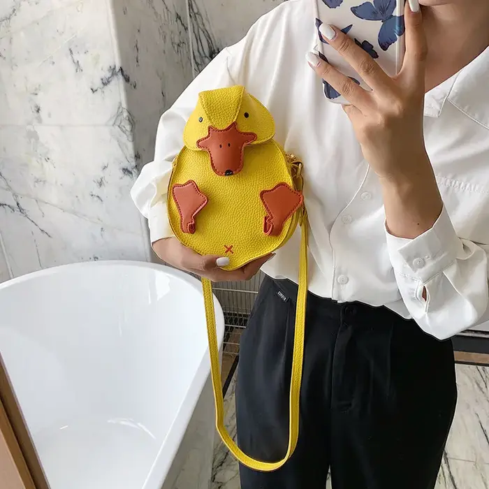 Sacs à main de canard de dessin animé pour filles populaires