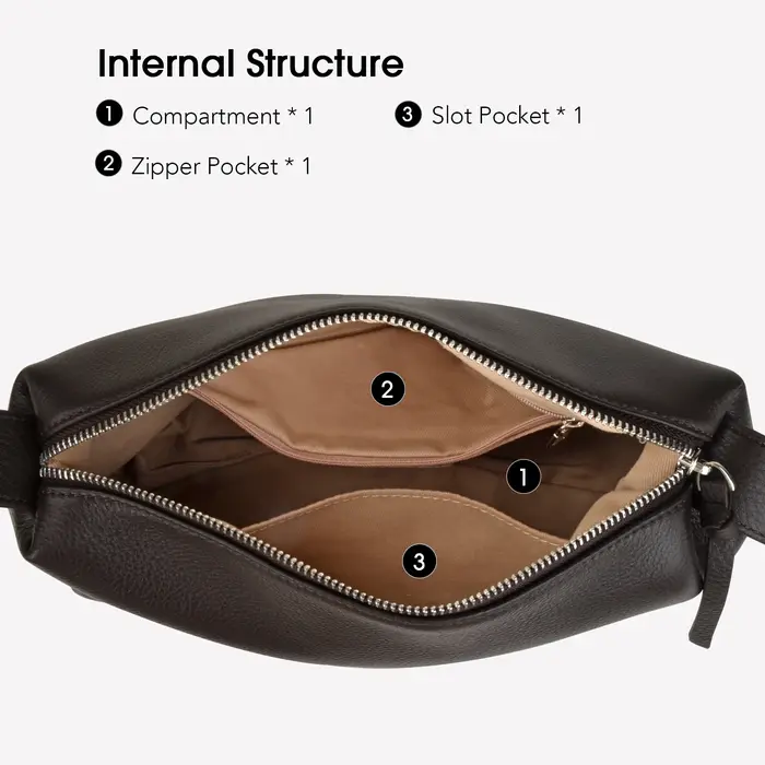 Donna-in – sac à main demi-lune en cuir de vache véritable pour femmes, sac à bandoulière Hobo en cu