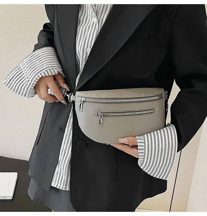 Sac de taille multi-poches pour femmes