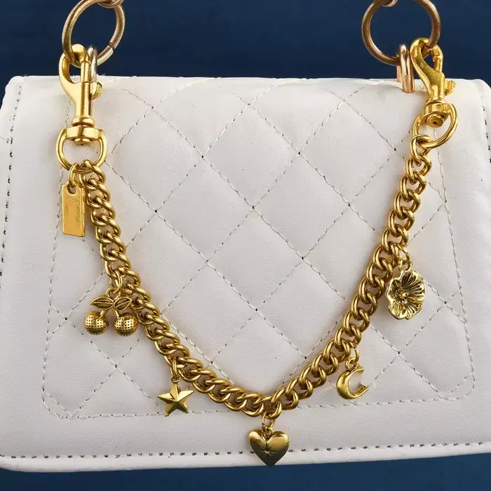 Pendentif de sac en alliage en forme de fleur de cerisier
