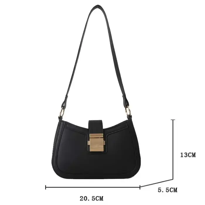Sac à main Vintage en cuir PU marron pour femmes