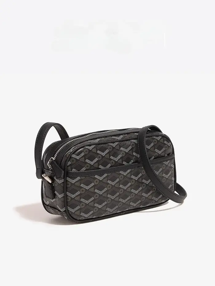 Luxury Designer Bags with Classic Letter Printing Vintage and Portable Dog Tooth Crossbody Waist Han