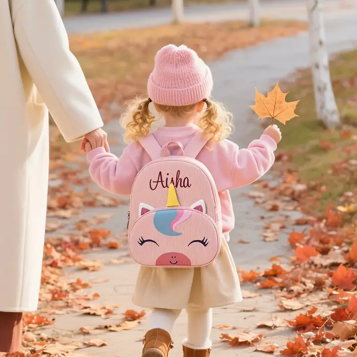 Sac à dos personnalisé licorne pour enfants | Dessin animé mignon