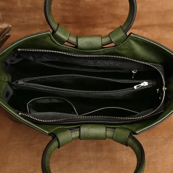 Sac à main rétro en cuir PU pour femme, gaufré, grande capacité, sac messager initié, marron, noir,