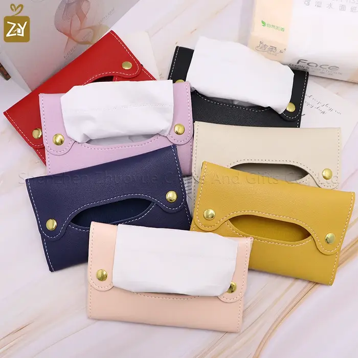 Mini sac à mouchoirs en cuir pu de style japonais