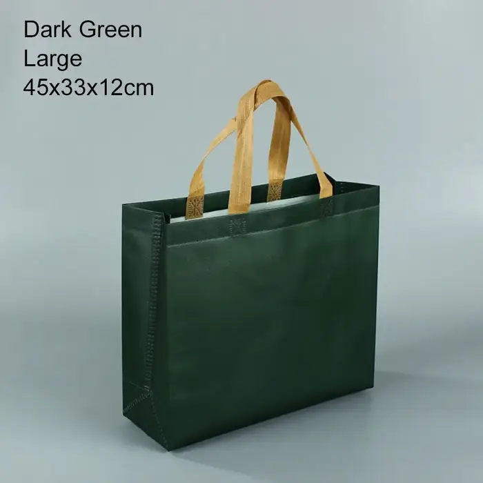 Sac d'épicerie écologique Durable vert bleu résistant à l'eau