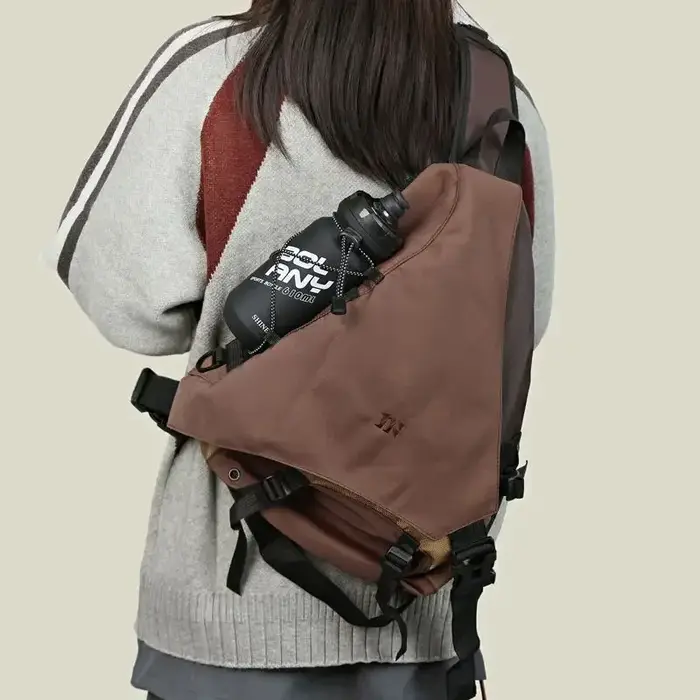 Sac à bandoulière en nylon léger portable