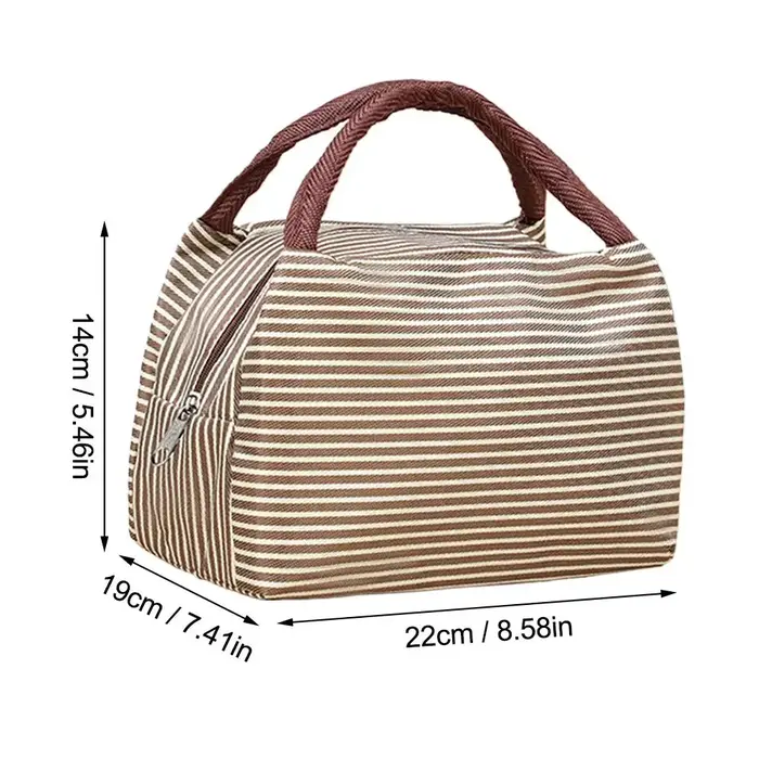Sac isotherme portable pour boîte à bento