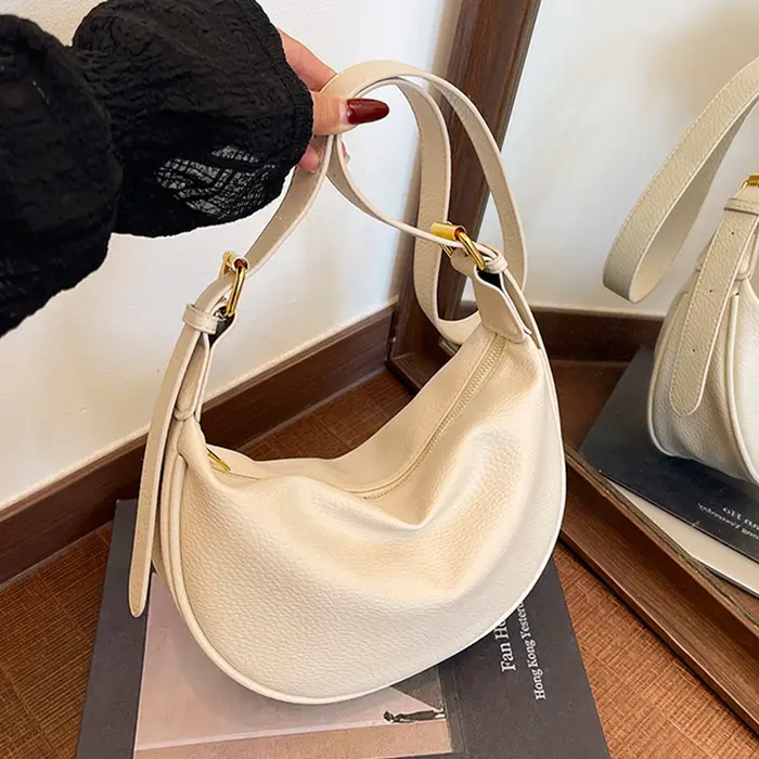 Sac fourre-tout en cuir PU grande capacité style coréen