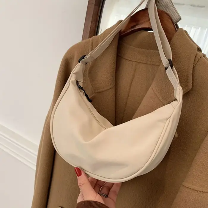 Sac à bandoulière en Nylon Orange pour femmes