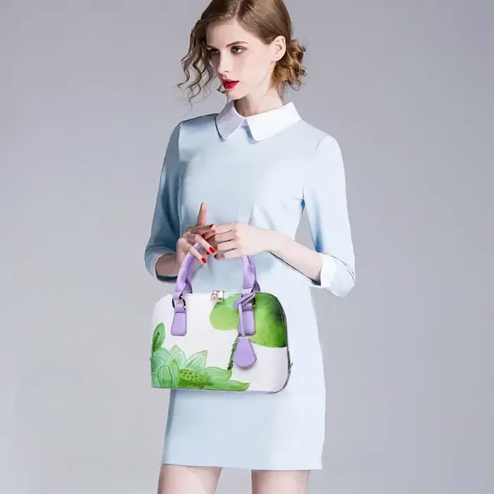 Hisuely offre spéciale concepteur imprimé sacs pour femmes dames Shopper sac coquille élégant