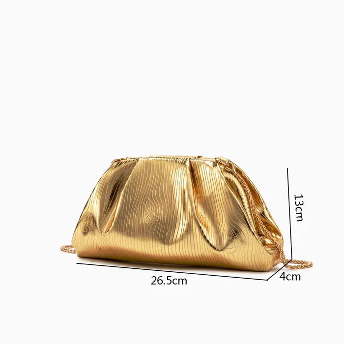 Sacs à main dorés et sac à main de luxe de styliste