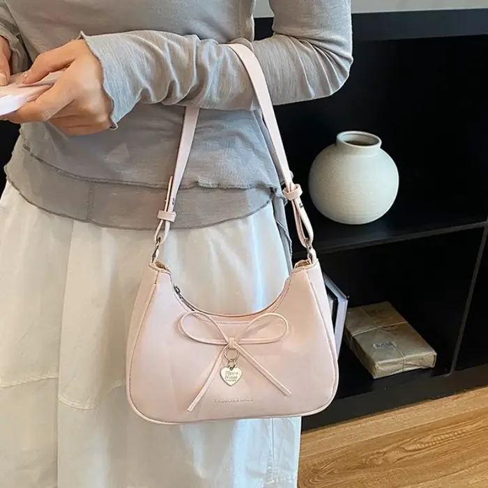 Sac à main de luxe pour femme avec nœud