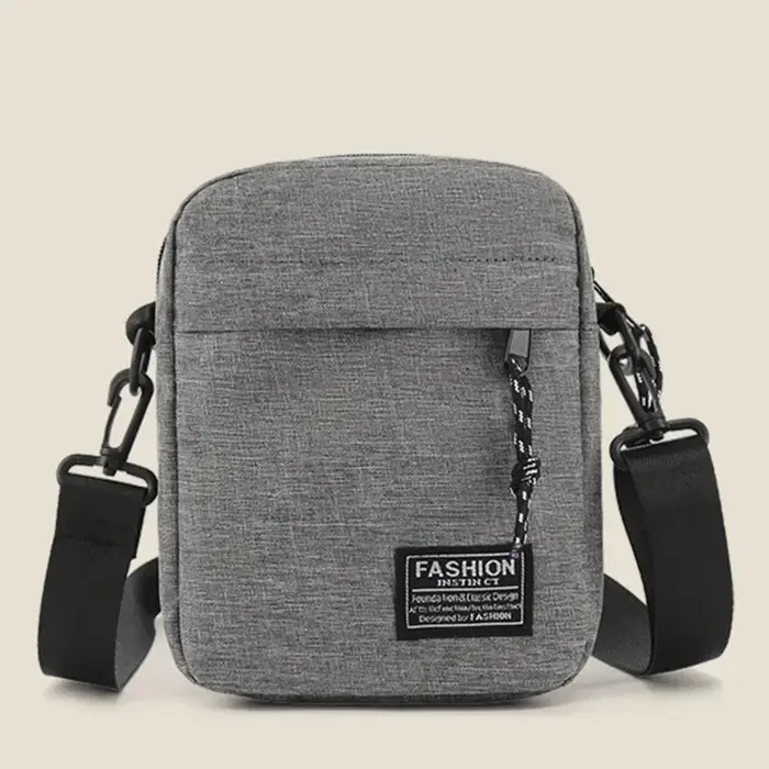 Sac pour femme petit sac carré diagonale croisé Oxford tissu cartable pour hommes mode main Machine sacs