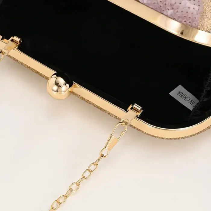 Pochette pour femme avec motif floral aléatoire