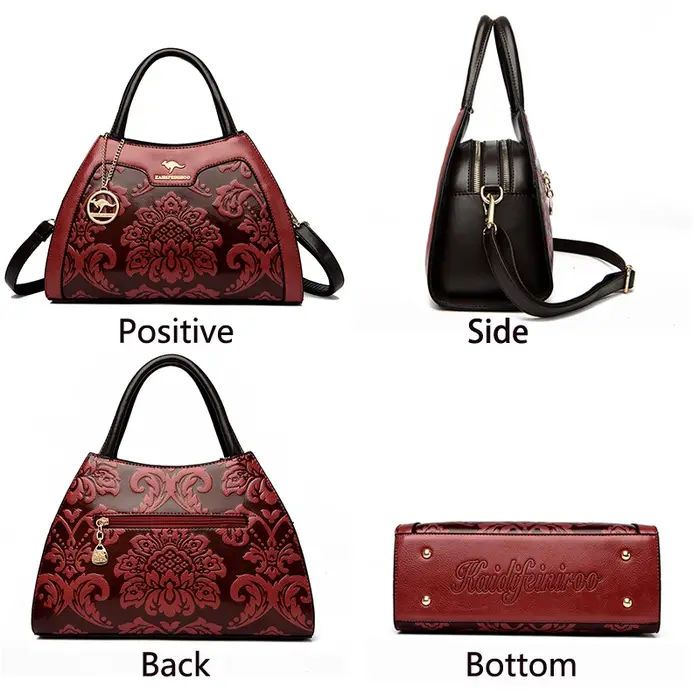 Sacs à main en cuir de vachette pour femmes